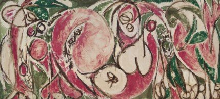 Lee Krasner, The Seasons, 1957 (click on photo for credit reference)