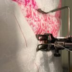 Using left sided quilting bar