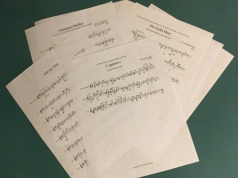 4/6 'Final Finals' music scores 100% finished!