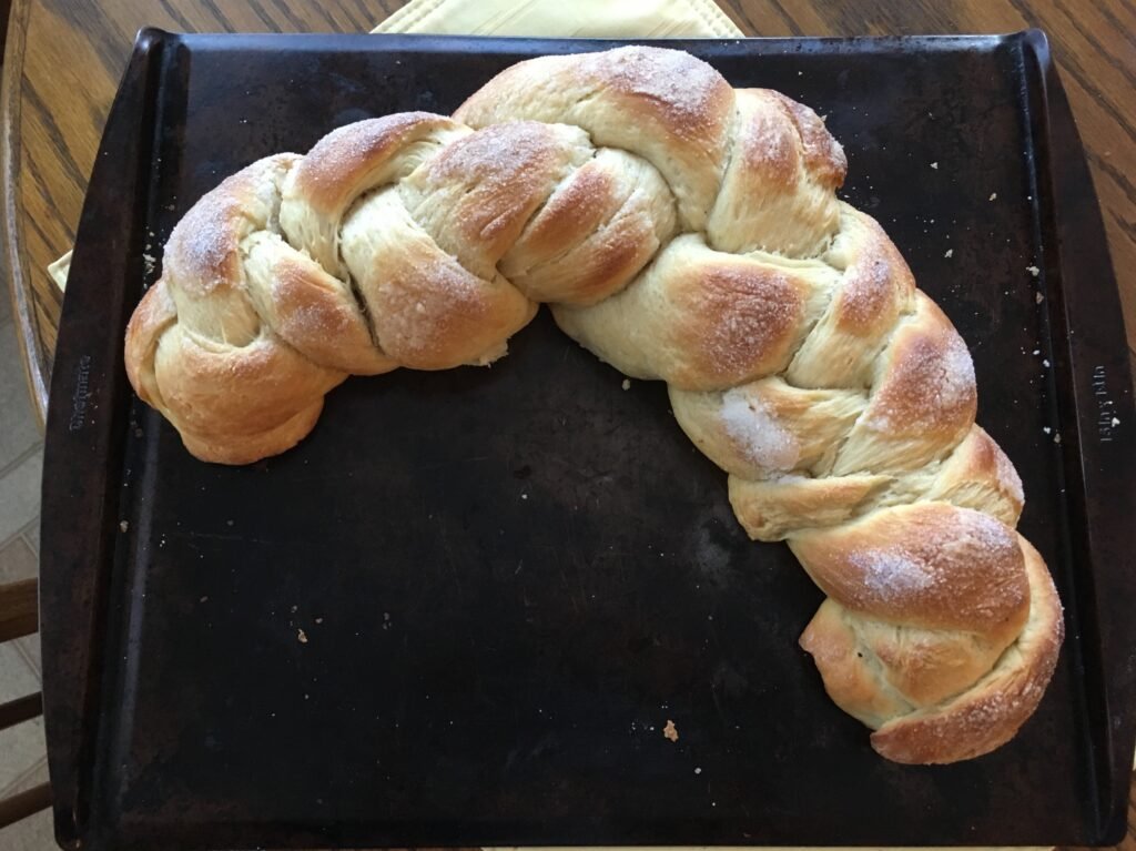 Cardamom Braid Bread