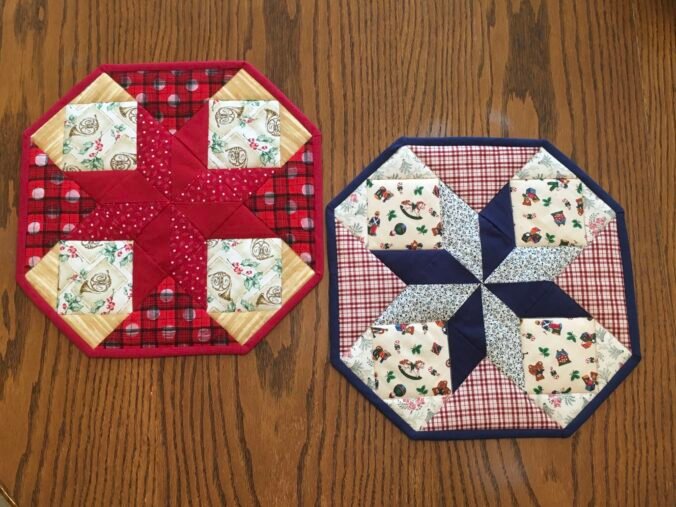 Finished Cookie Mats #1 & #3