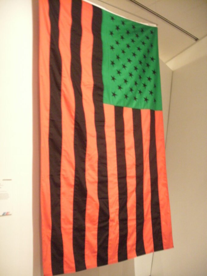 Pan African Flag Denver Art Museum 2016