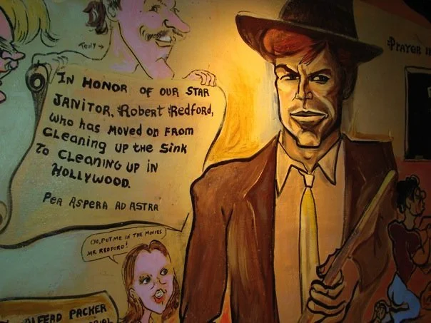 The Sink Robert Redford Mural